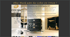 Desktop Screenshot of cocon.ch