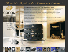 Tablet Screenshot of cocon.ch