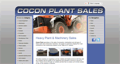 Desktop Screenshot of cocon.co.uk